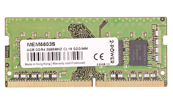 8 GB DDR4 2.666 MHz CL19 SoDIMM