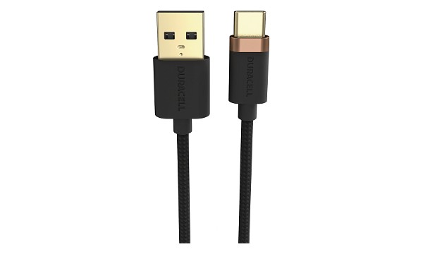 Duracell 2m USB-A-auf-USB-C-Kabel