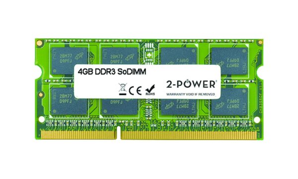 B50-50 80S2 4 GB MultiSpeed 1.066/1.333/1.600 MHz SoDiMM