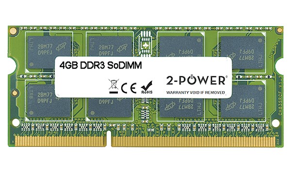 Satellite C650-1C5 4 GB DDR3 1.066 MHz SoDIMM