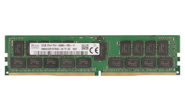 ProLiant DL385 Gen10 32GB 2Rx4 2666MHz ECC Reg RDIMM CL19