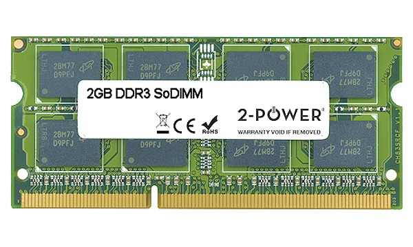 Qosmio F750-11Q 2 GB DDR3 1.333 MHz SoDIMM