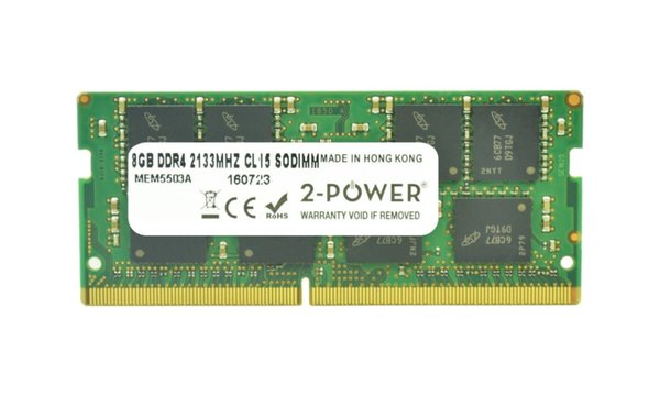 15-ay162tx 8 GB DDR4 2.133 MHz CL15 SoDIMM