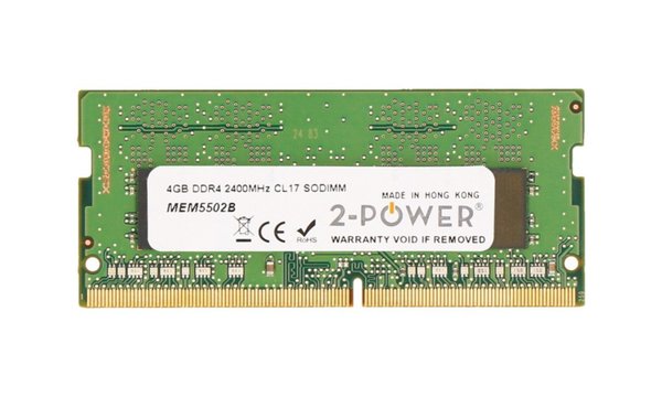 Pavilion Power 15-cb004na 4 GB DDR4 2.400 MHz CL17 SODIMM