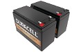 Duracell Dual 12V 7Ah Battery Kit